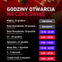 godziny otwarcia plakat