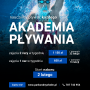 akademia pływania plakat