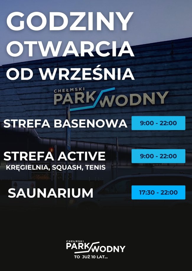 godziny otwarcia plakat