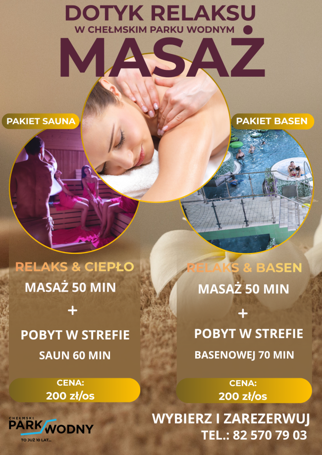 Masaż plakat