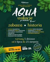 Plakat Aqua Wakacje
