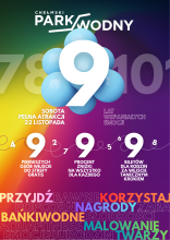 plakat urodziny parku