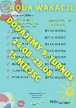 półkolonie plakat